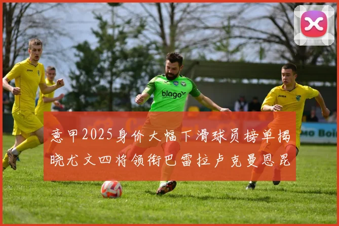 意甲2025身价大幅下滑球员榜单揭晓尤文四将领衔巴雷拉卢克曼恩昆库在列